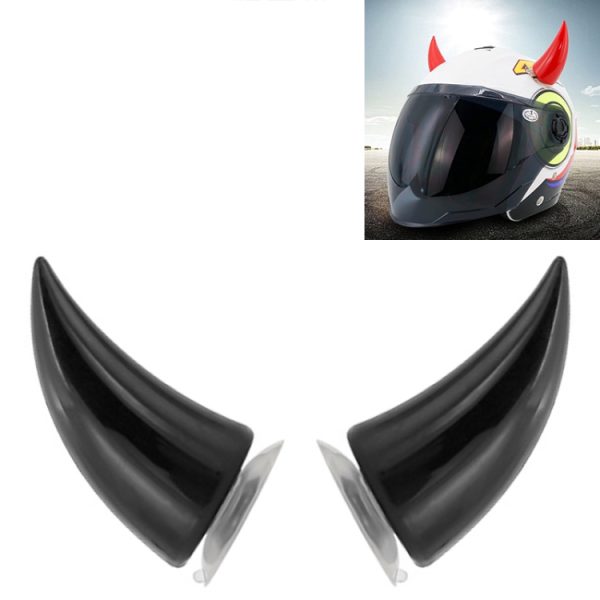 2 PCS Motorcycle Helmet Devil Decoration Motorbike Helmet Suction Cups Horns Decoration Headwear Sucker - Image 11