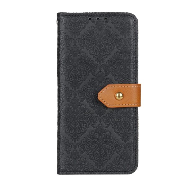 European Floral Embossed Leather Phone Case - Image 2