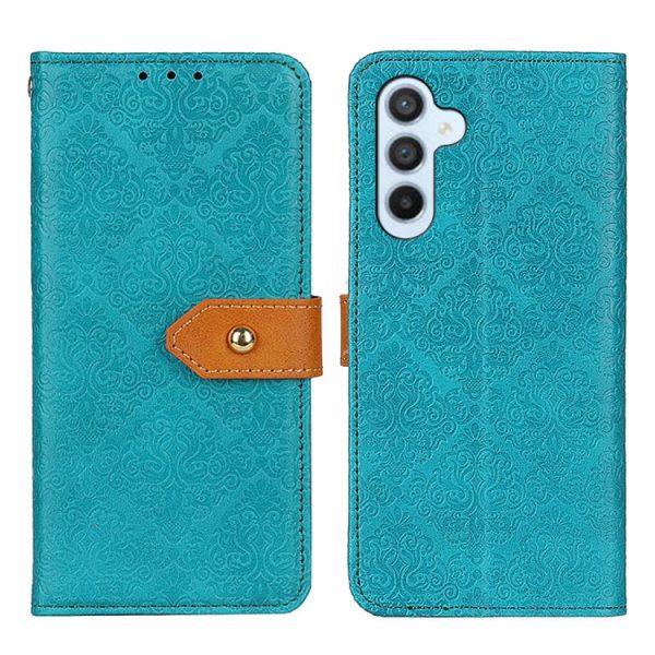 European Floral Embossed Leather Phone Case - Image 14