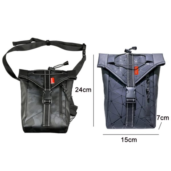 MESOROCK Outdoor Sports Motorcycle Leg Bag Waterproof Reflective Large Capacity Waist Bag - Image 4